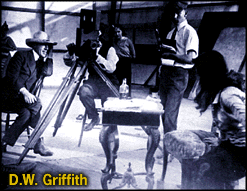 D.W. Griffith at work